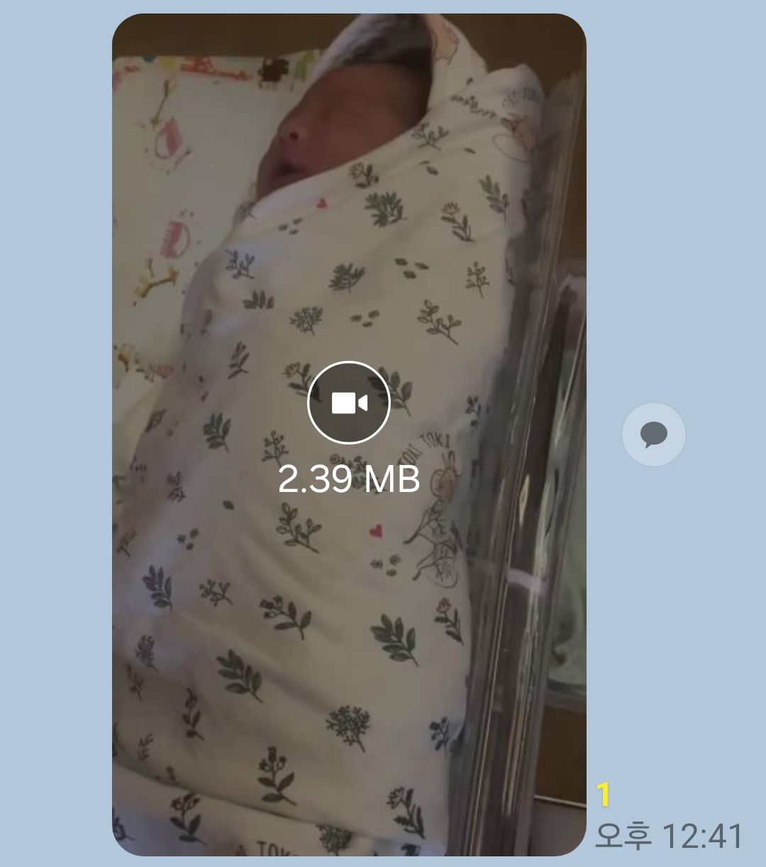 우리집안 나주나씨31대손 장손탄생