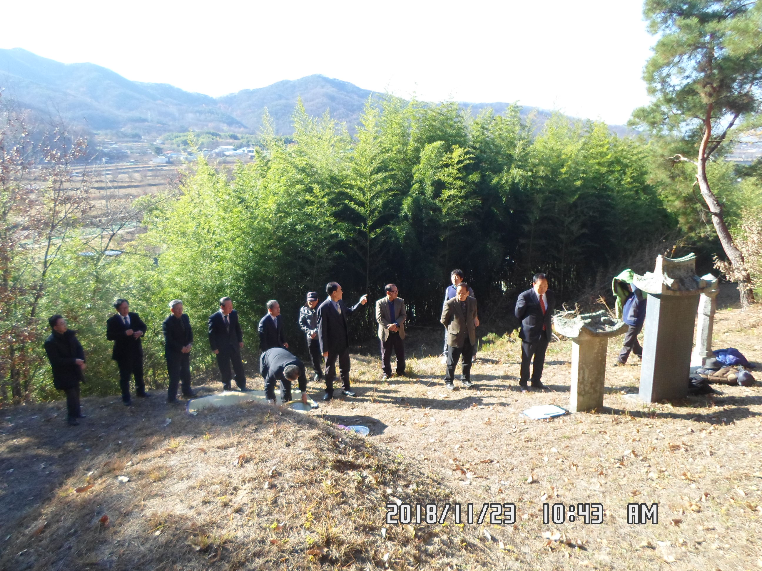 한산이씨 구미 연흥종중 묘사 2일간 2018.11.22.(목) ~ 11.23.(금) 사진