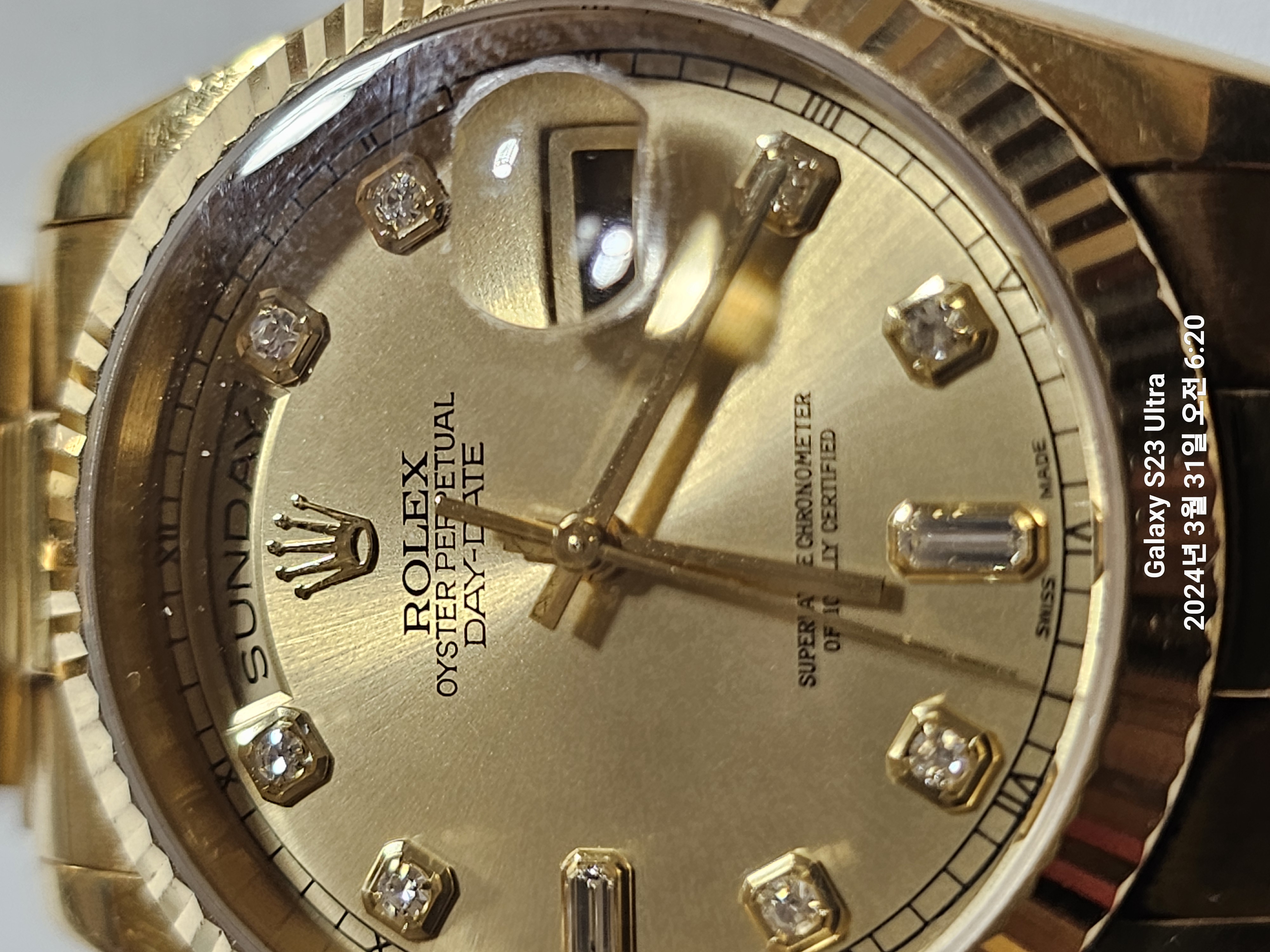 남성용손목시계