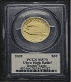Fr-223 KM-464 Saint-Gaudens Ultra High Relief by John M.Mercanti UNC (2009 USA $20)