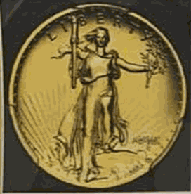 Fr-223 KM-464 Saint-Gaudens Ultra High Relief by John M.Mercanti UNC (2009 USA $20)