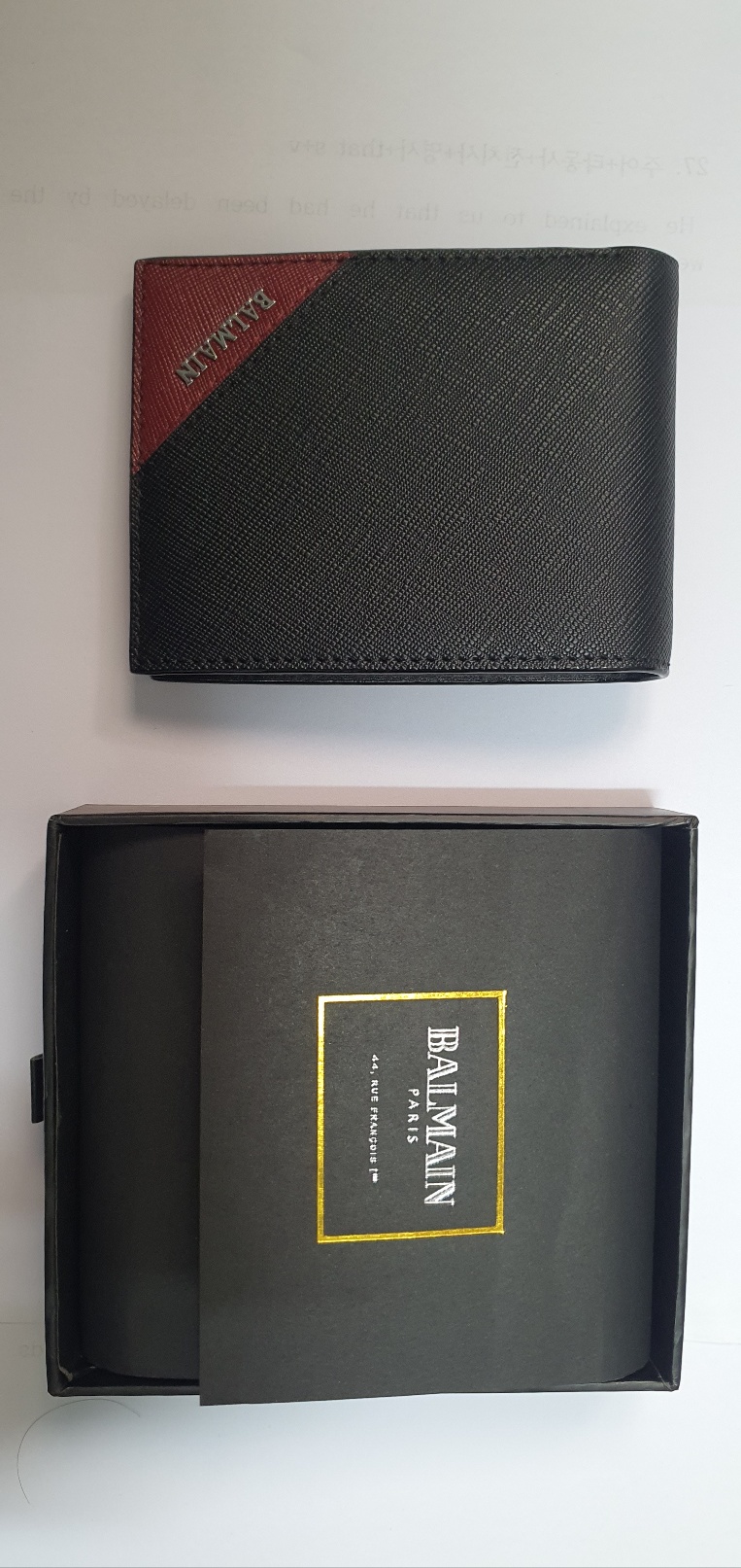 BALMAIN ( paris )  지갑